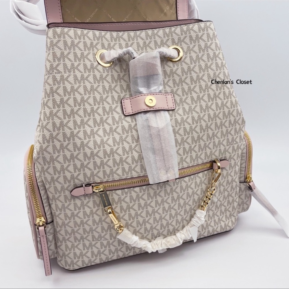 🌸NeW! Michael Kors LG Chain Backpack - Picture 3 of 7